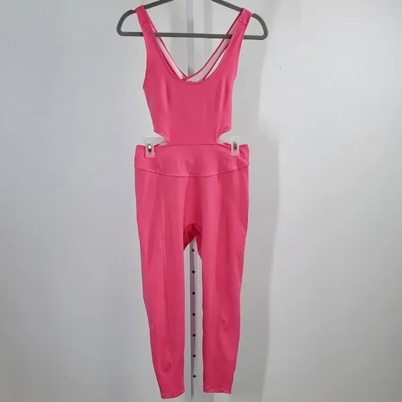 FREE PEOPLE back It up onesie jumpsuit Sz M  NEW - Picture 3 of 11